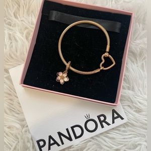 Pandora Charm Bracelet With Charms